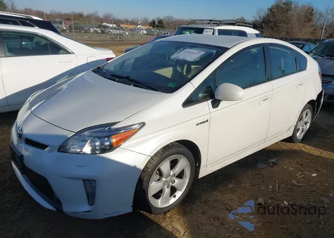 2013 Toyota Prius Five from USA, damaged, VIN JTDKN3DUXD5570203